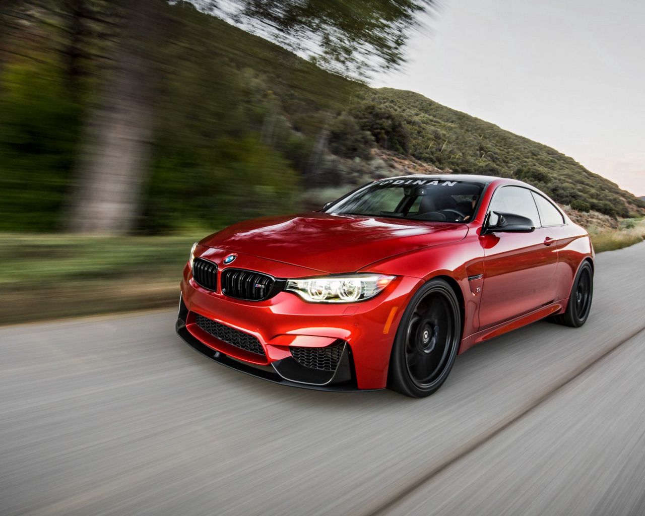 BMW m4 Red Light