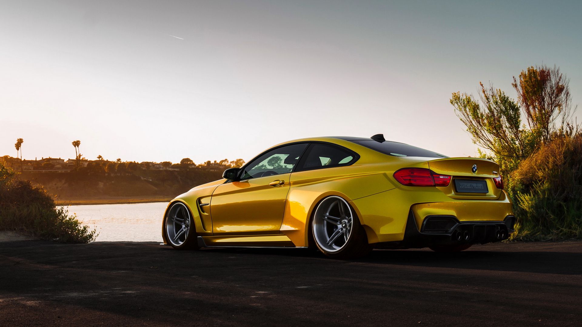 BMW m4 Black Drift Night