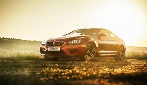 Превью обои bmw m6, bmw, авто, вид сбоку, свет