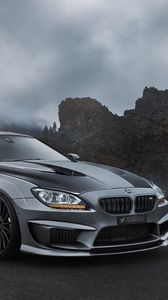 Превью обои bmw, m6, f13, вид сбоку