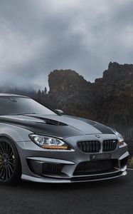 Превью обои bmw, m6, f13, вид сбоку