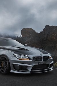 Превью обои bmw, m6, f13, вид сбоку