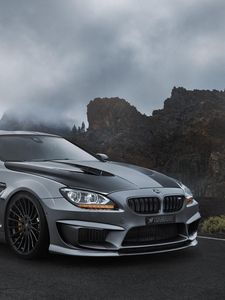 Превью обои bmw, m6, f13, вид сбоку