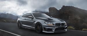 Превью обои bmw, m6, f13, вид сбоку