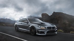 Превью обои bmw, m6, f13, вид сбоку