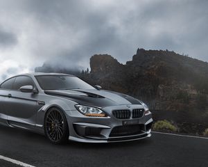 Превью обои bmw, m6, f13, вид сбоку