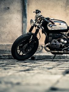 Превью обои bmw r65, bmw, мотоцикл, байк