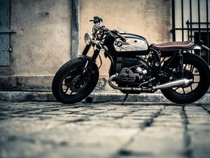 Превью обои bmw r65, bmw, мотоцикл, байк