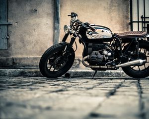 Превью обои bmw r65, bmw, мотоцикл, байк