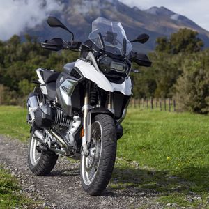 Превью обои bmw r 1200 gs, bmw, байк, мотоцикл, вид спереди