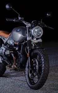 Превью обои bmw r ninet, bmw, мотоцикл, байк, вид спереди