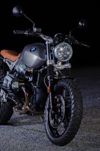 Превью обои bmw r ninet, bmw, мотоцикл, байк, вид спереди