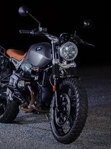 Превью обои bmw r ninet, bmw, мотоцикл, байк, вид спереди