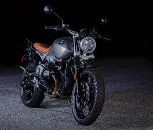 Превью обои bmw r ninet, bmw, мотоцикл, байк, вид спереди