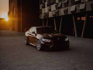 Превью обои bmw, спорткар, черный