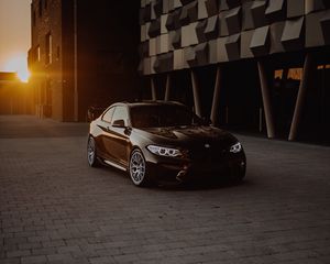 Превью обои bmw, спорткар, черный