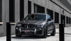 Превью обои bmw, x4, f26, вид спереди