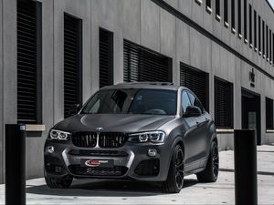 Превью обои bmw, x4, f26, вид спереди