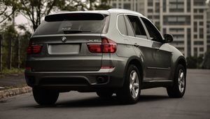 Превью обои bmw x5, bmw, вид сбоку, внедорожник