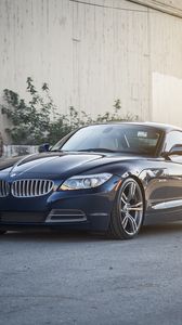 Превью обои bmw, z4, avant garde, черный, вид сбоку