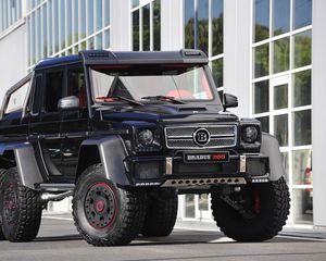 Превью обои brabus, b63s, mercedes-benz, g-class, 6x6