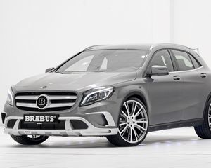 Превью обои brabus, кроссовер, mercedes-benz, gla, тюнинг