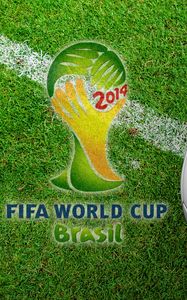 Превью обои brasil, fifa, world cup, 2014, футбол, кубок мира, бразилия, мяч