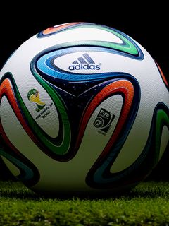 240x320 Обои brazuca, 2014, world cup, адидас, мяч, футбол