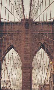 Превью обои бруклин, нью-йорк, мост, архитектура
