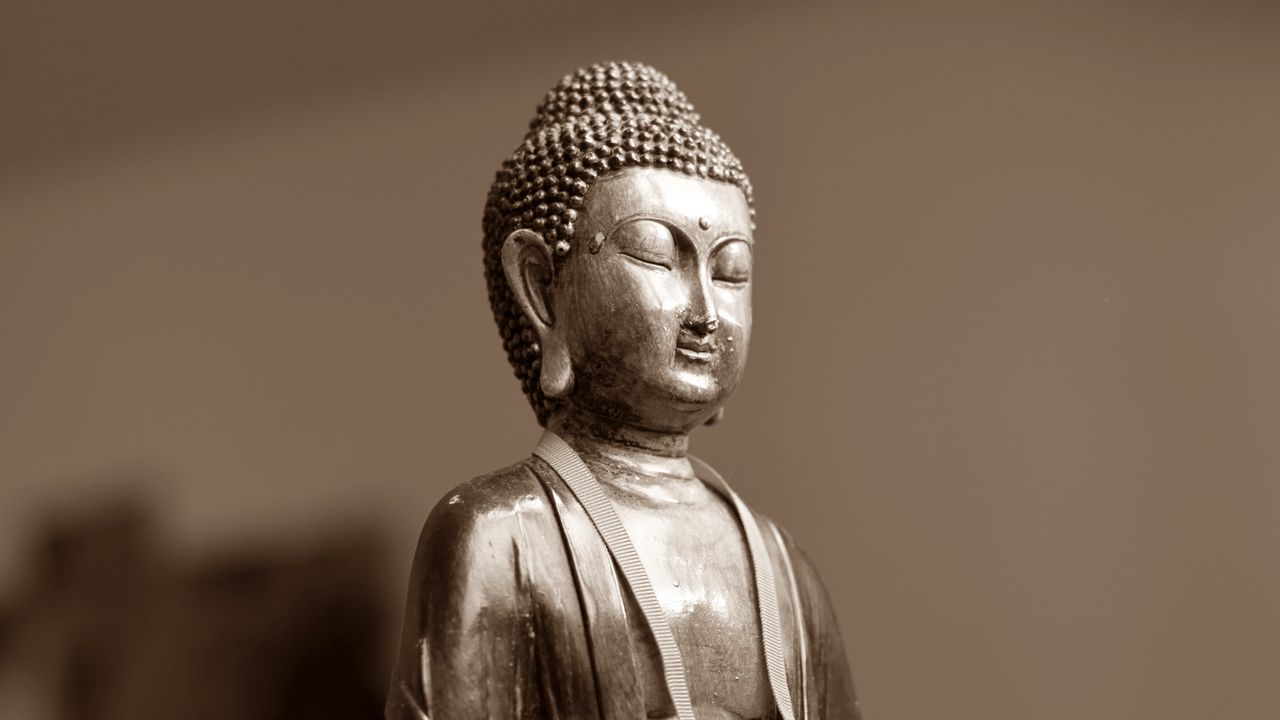 Обои будда, медитация, восток, статуэтка