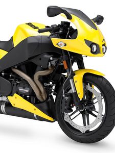 Превью обои буэлл, мотобайк, желтый, buell xb12r