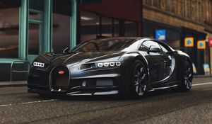 Превью обои bugatti chiron, bugatti, спорткар, суперкар