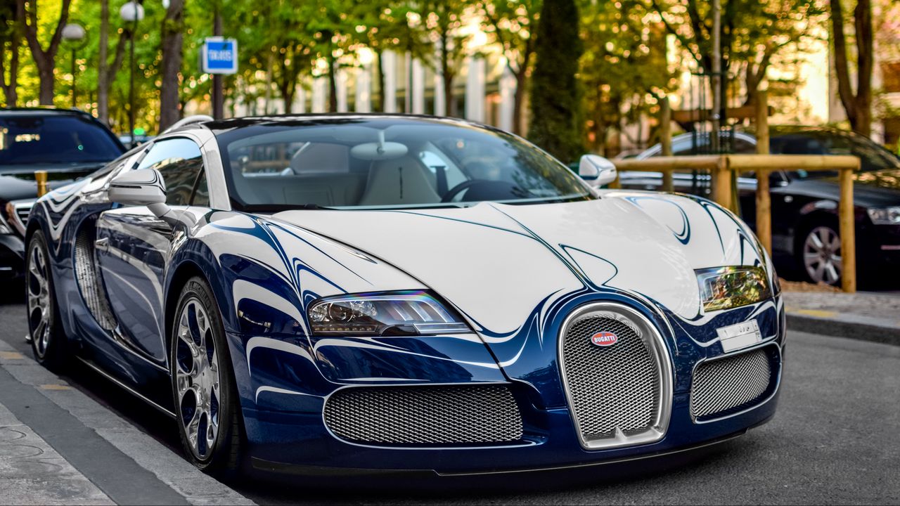 Обои bugatti veyron, grand sport, спорткар, роскошный