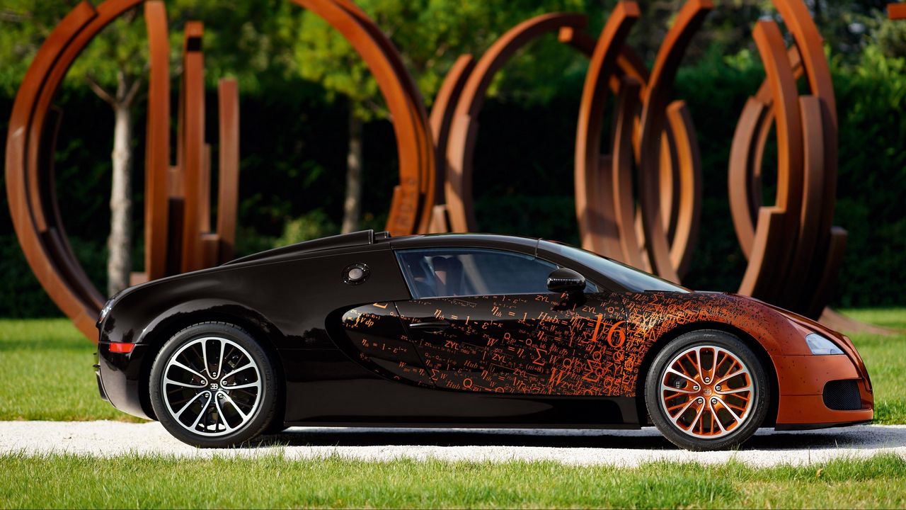 Bernar Venet Bugatti