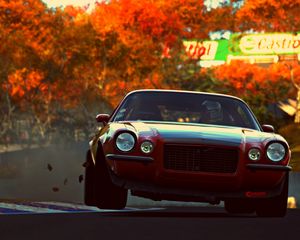 Превью обои camaro rs, muscle car, vehicle, gran turismo 6