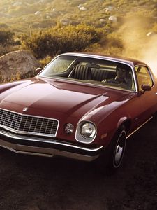 Превью обои chevrolet, camaro, sport, coupe, 1974