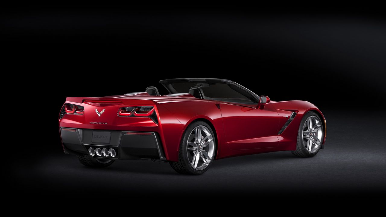 Обои chevrolet corvette, авто, черный, стильный картинки на рабочий стол,  фото скачать бесплатно