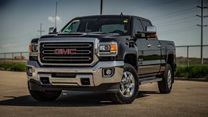 Превью обои chevrolet silverado, chevrolet, автомобиль, внедорожник, вид спереди