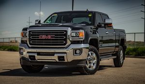 Превью обои chevrolet silverado, chevrolet, автомобиль, внедорожник, вид спереди