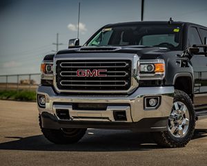 Превью обои chevrolet silverado, chevrolet, автомобиль, внедорожник, вид спереди