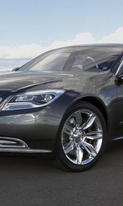 Превью обои chrysler 300, черный, стильный, автомобиль