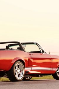 Превью обои classic recreations, ford mustang, shelby, ford, gt, 500cr, кабриолет