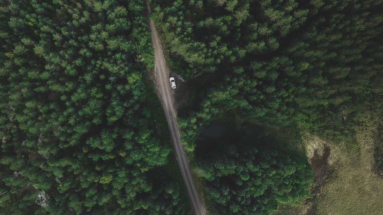 Вид сверху дорога для фотошопа