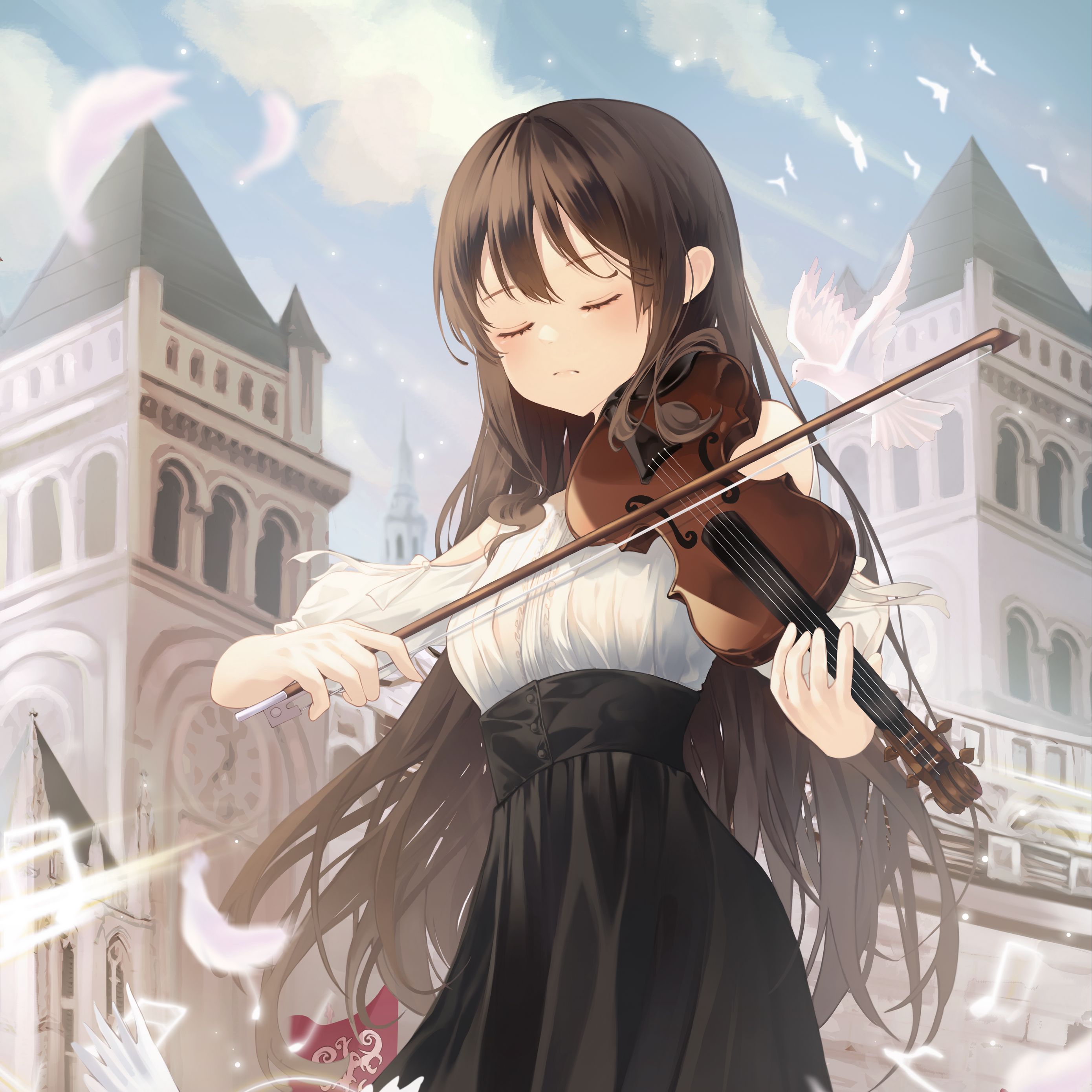 Девочка со скрипкой