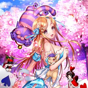 Превью обои девушка, улыбка, платье, аниме, арт