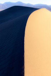 Превью обои дюна, песок, пустыня, тень