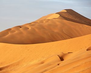 Превью обои дюна, песок, рельеф, пустыня