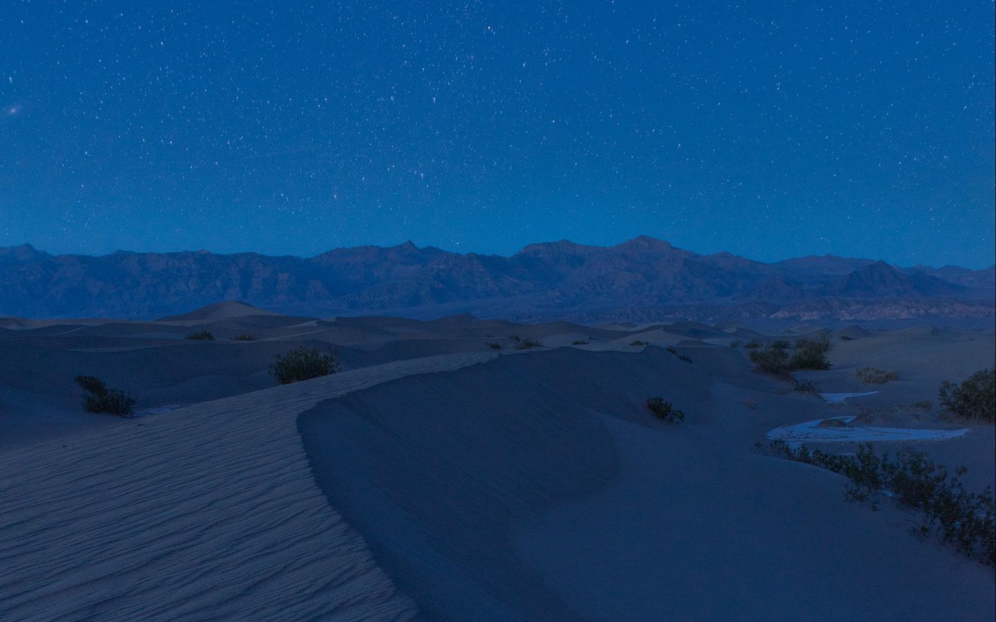 Пустыня ночь Дюна