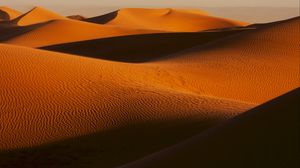 Превью обои дюны, песок, пустыня, рельеф