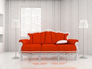 Превью обои диван, стиль, комната, светлый, интерьер